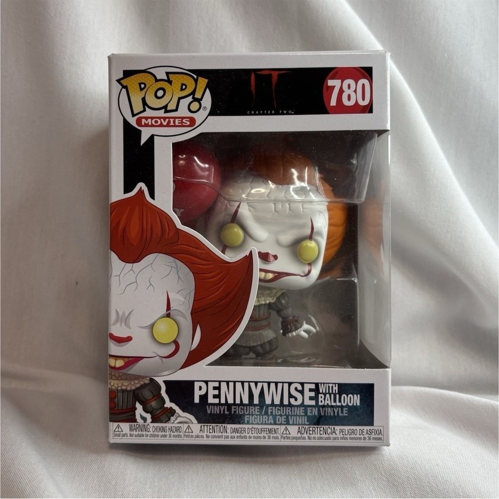 Funko Pop! Vinyl Pennywise with Balloon Figure #780 IT Chapter Two Movies NIP